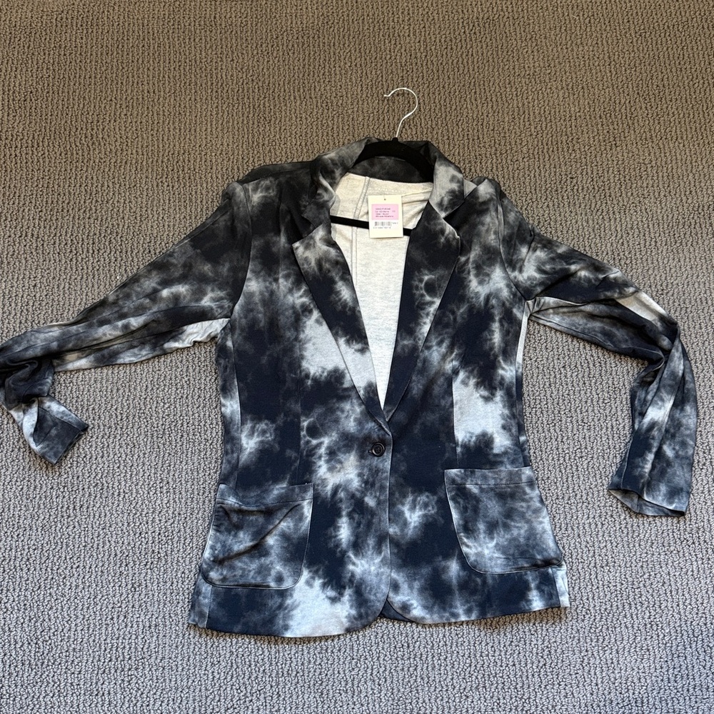 NWT Tie-Dye Blazer Jacket